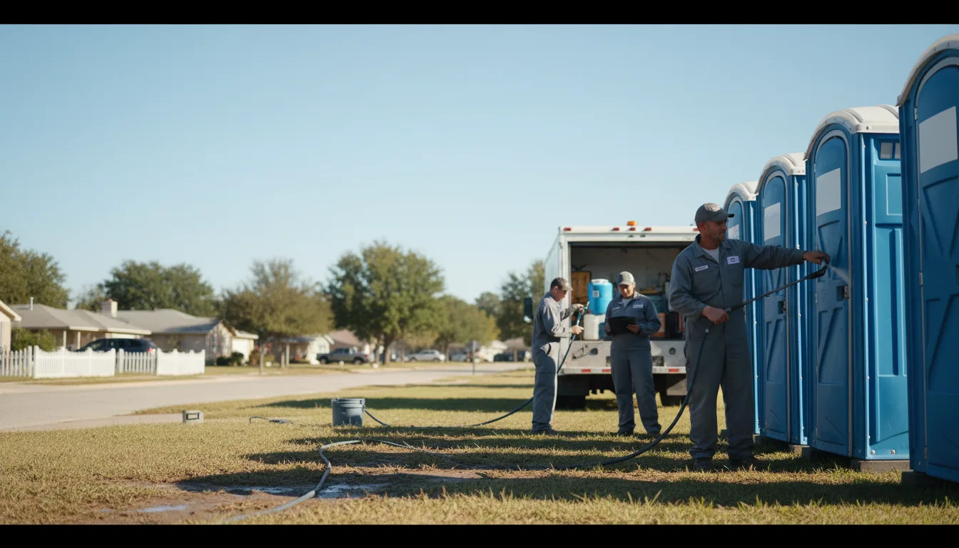 Long-Term Portable Toilet Rental in Saint Leonard, MD near me